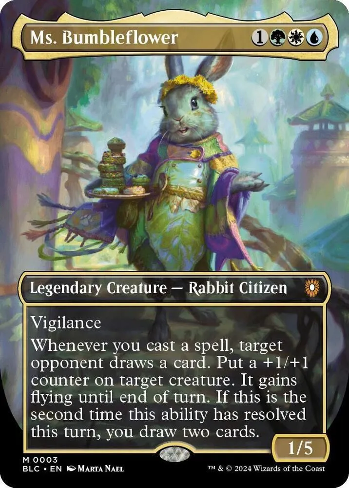 BLC, Ms. Bumbleflower, (Borderless), 3, M, Near Mint, Normal, EN