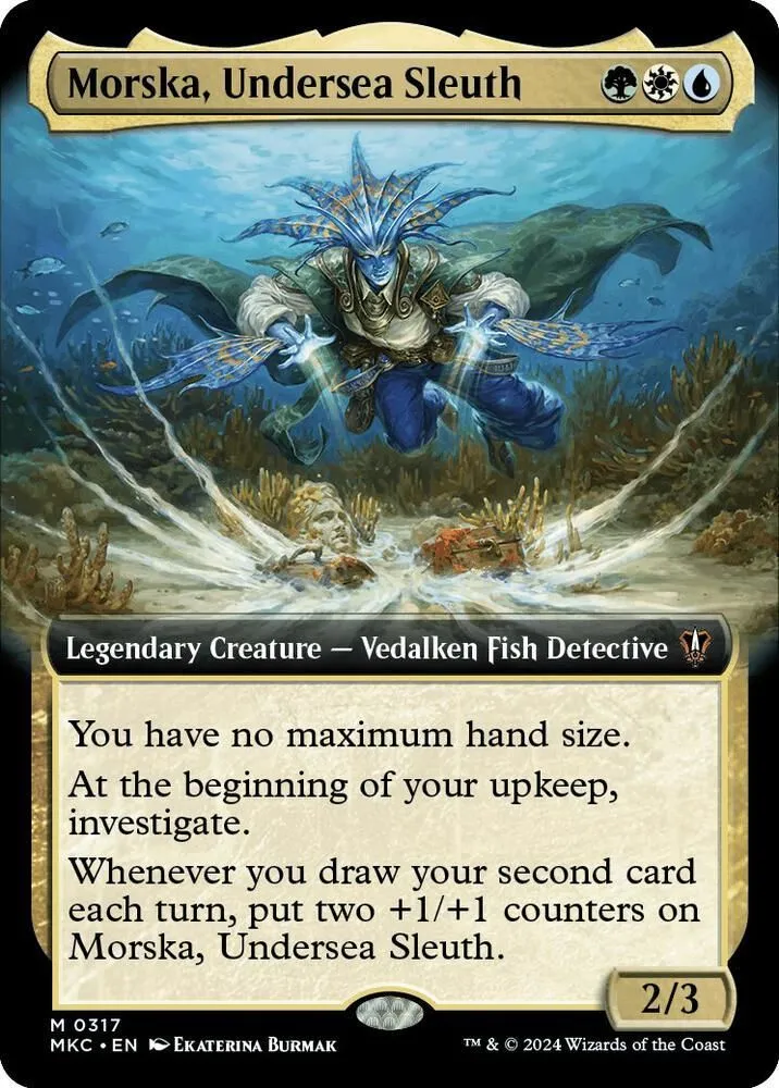 MKC, Morska, Undersea Sleuth, (Extended Art), 317, M, Near Mint, Foil, EN