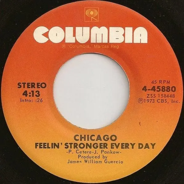 Chicago (2) - Feelin' Stronger Every Day