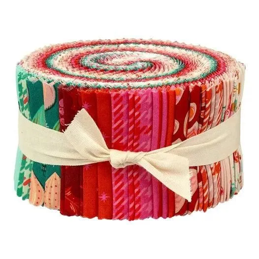 Christmas In Color 2.5" Jelly Roll Art Gallery
