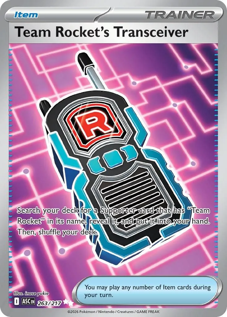 Team Rocket's Transceiver 263/217