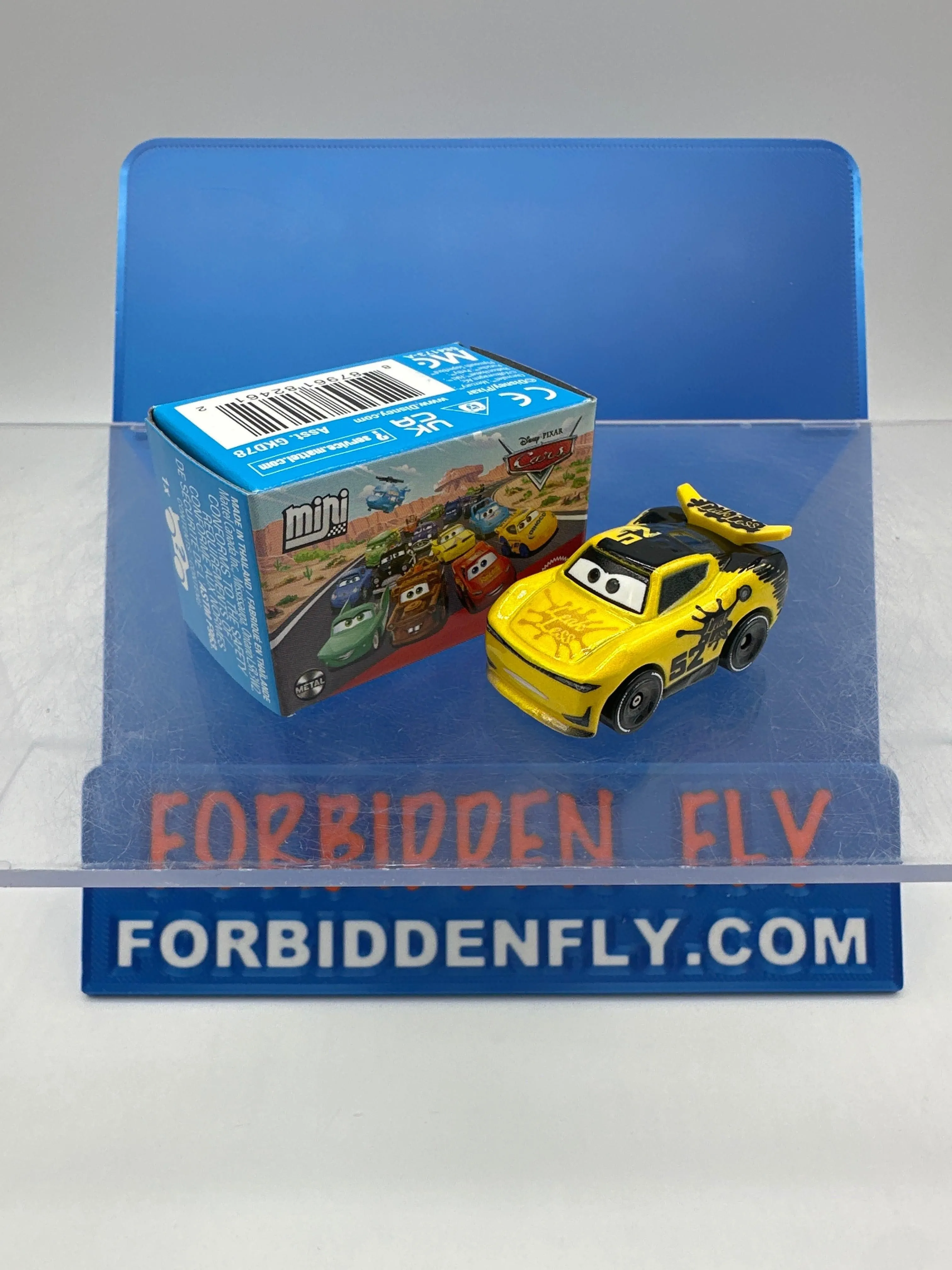 Disney Pixar Cars Movie Metal Mini Racers - 2026 Series 2 #23 - George New-Win #52 Next Gen (Unopened)