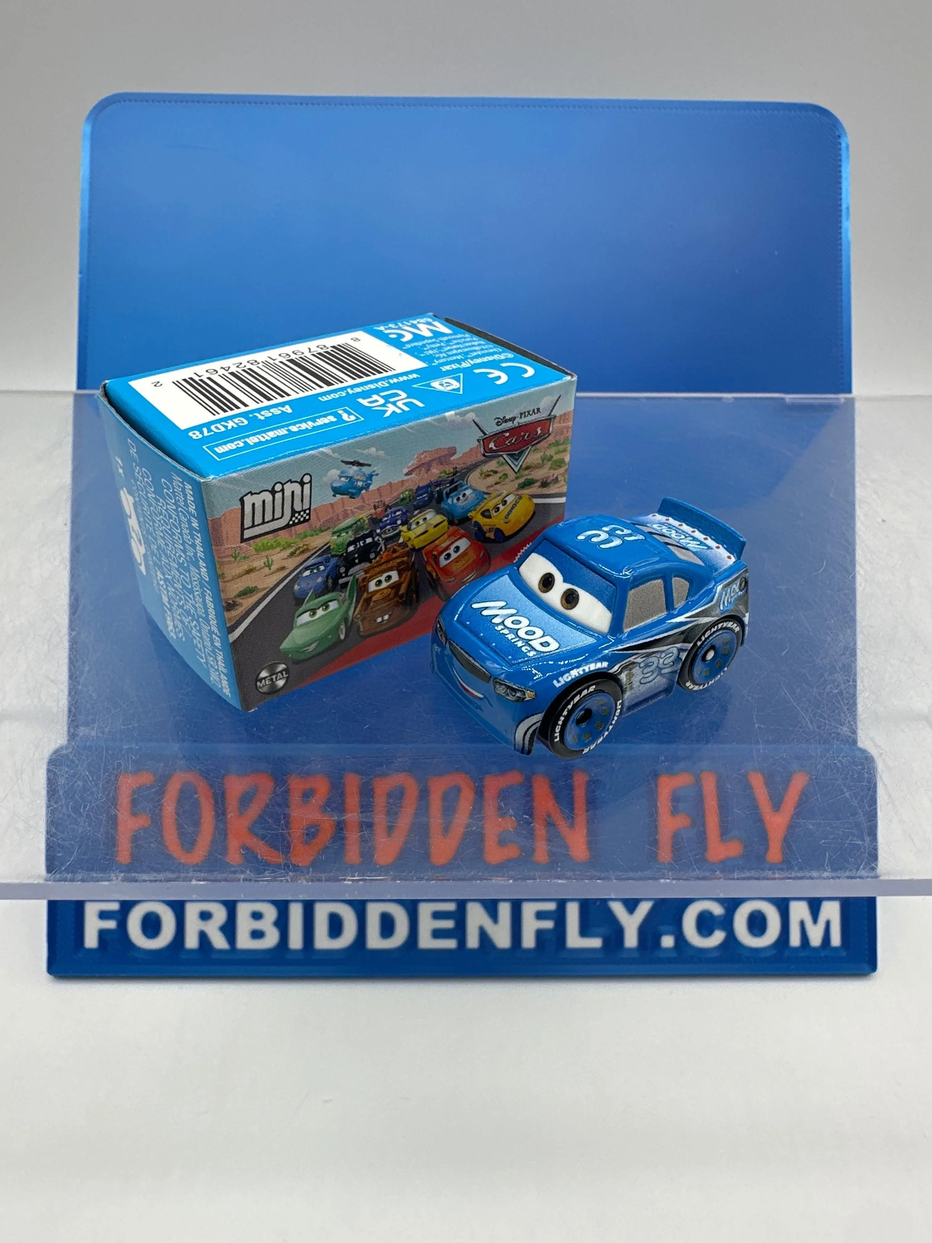 Disney Pixar Cars Movie Metal Mini Racers - 2026 Series 2 #24 - Dud Throttleman #33 Mood Springs (Unopened)