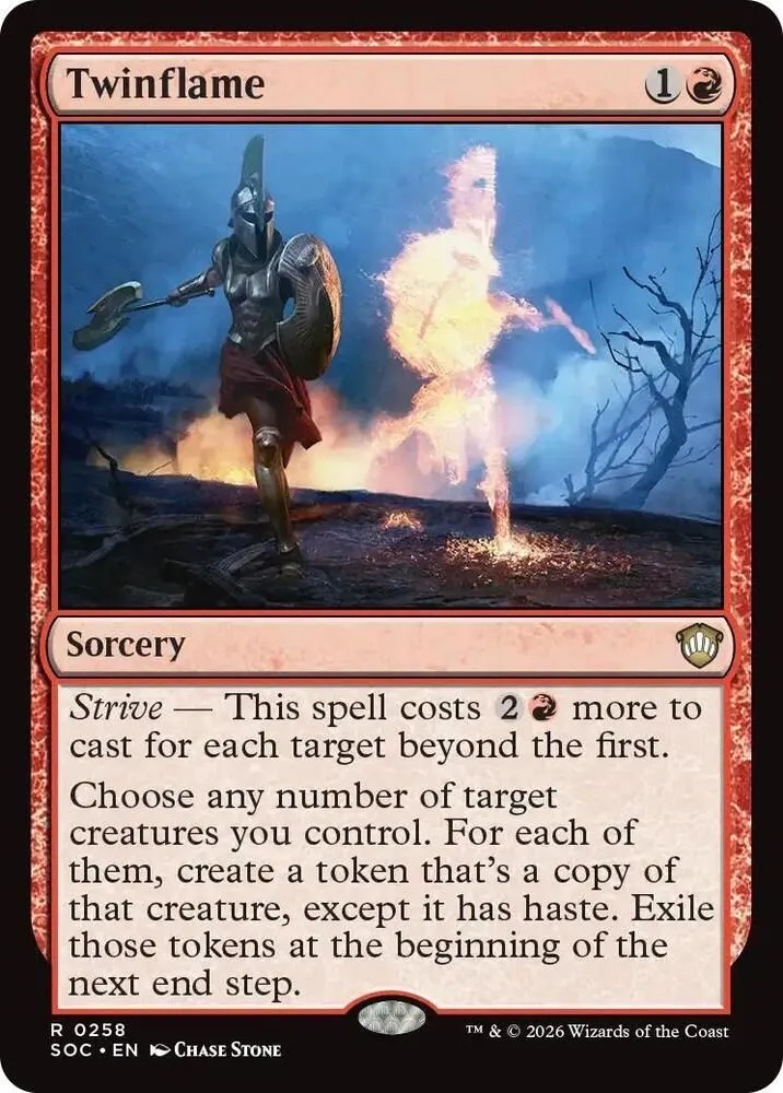 SOC, Twinflame, Standard, 258, R, Near Mint, Normal, EN