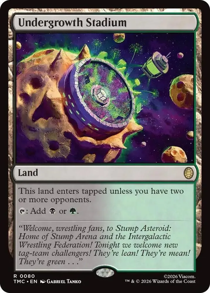 TMC, Undergrowth Stadium, Standard, 80, R, Near Mint, Normal, EN