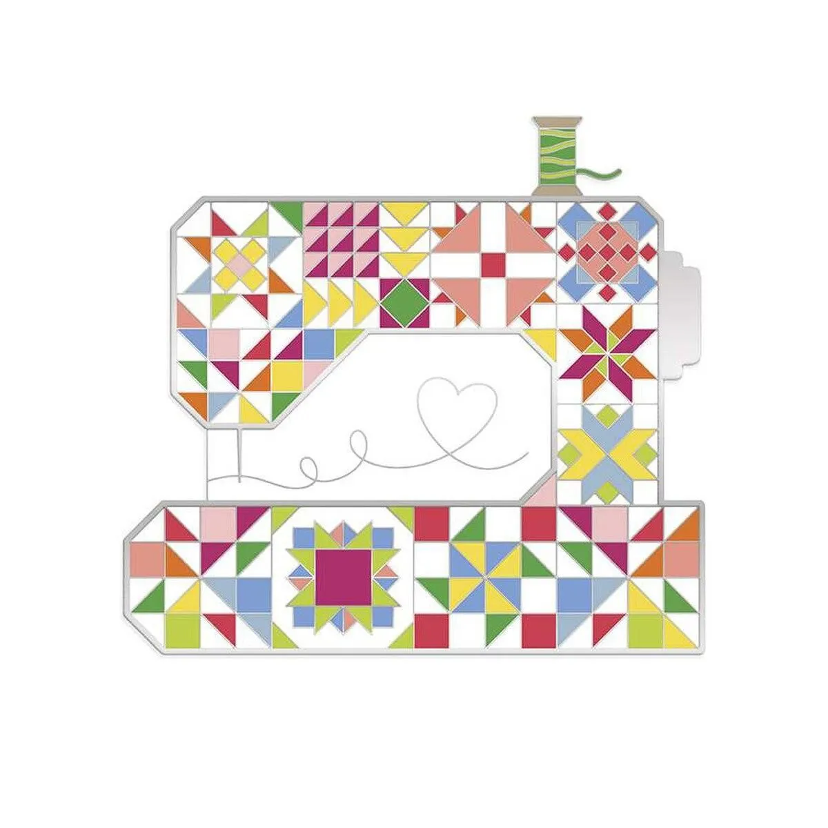 Riley Blake #16 ST­-40978 Sewing Machine Needle Minder