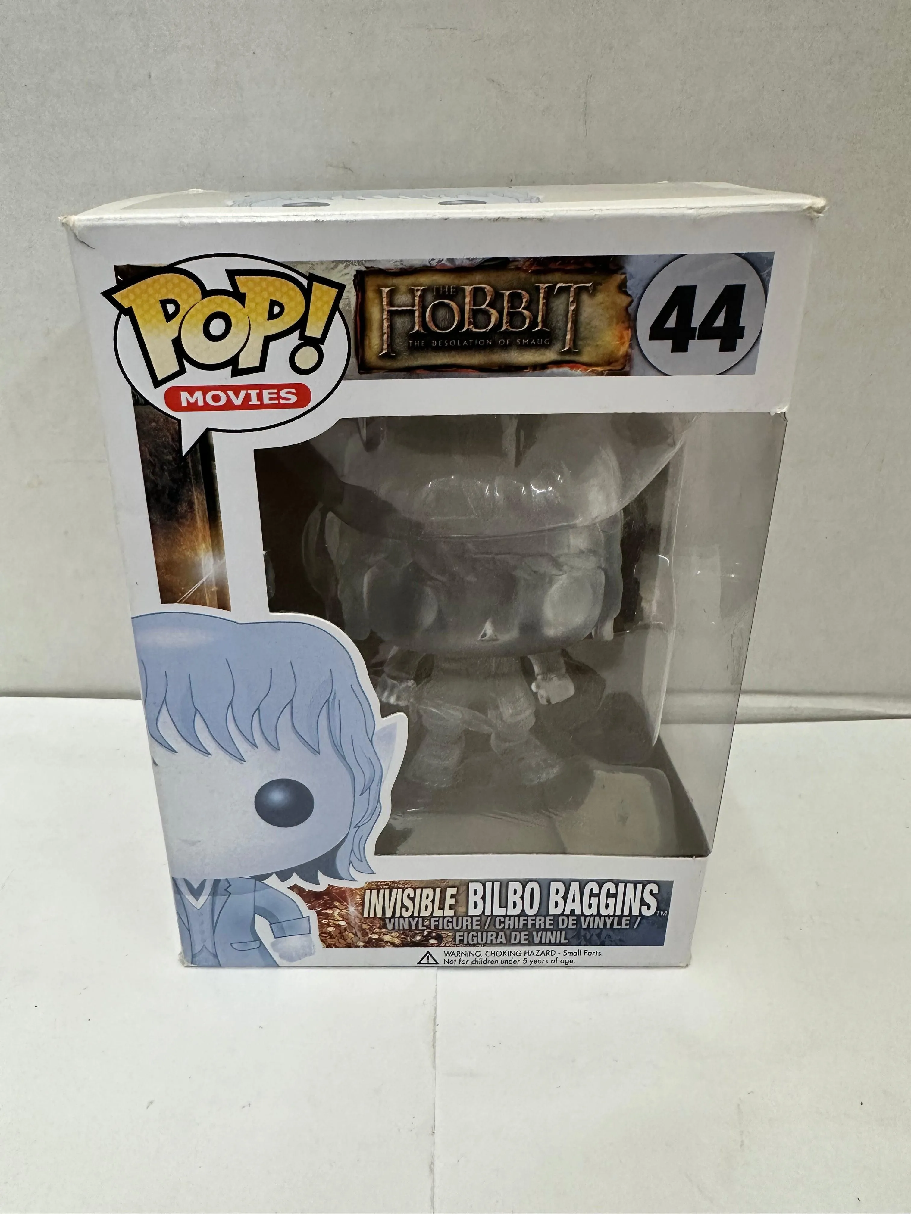 Funko Pop! Vinyl: The Hobbit - Invisible Bilbo Baggins #44 (Box Damage)
