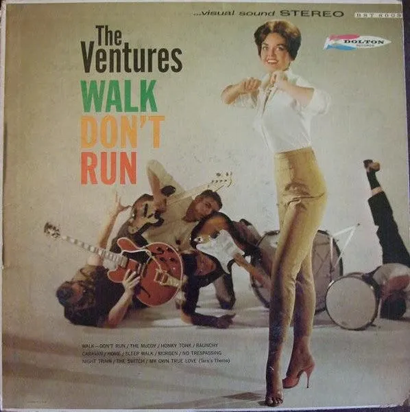 The Ventures - Walk Don't Run  (LP, Album, RE) (Very Good Plus (VG+))
