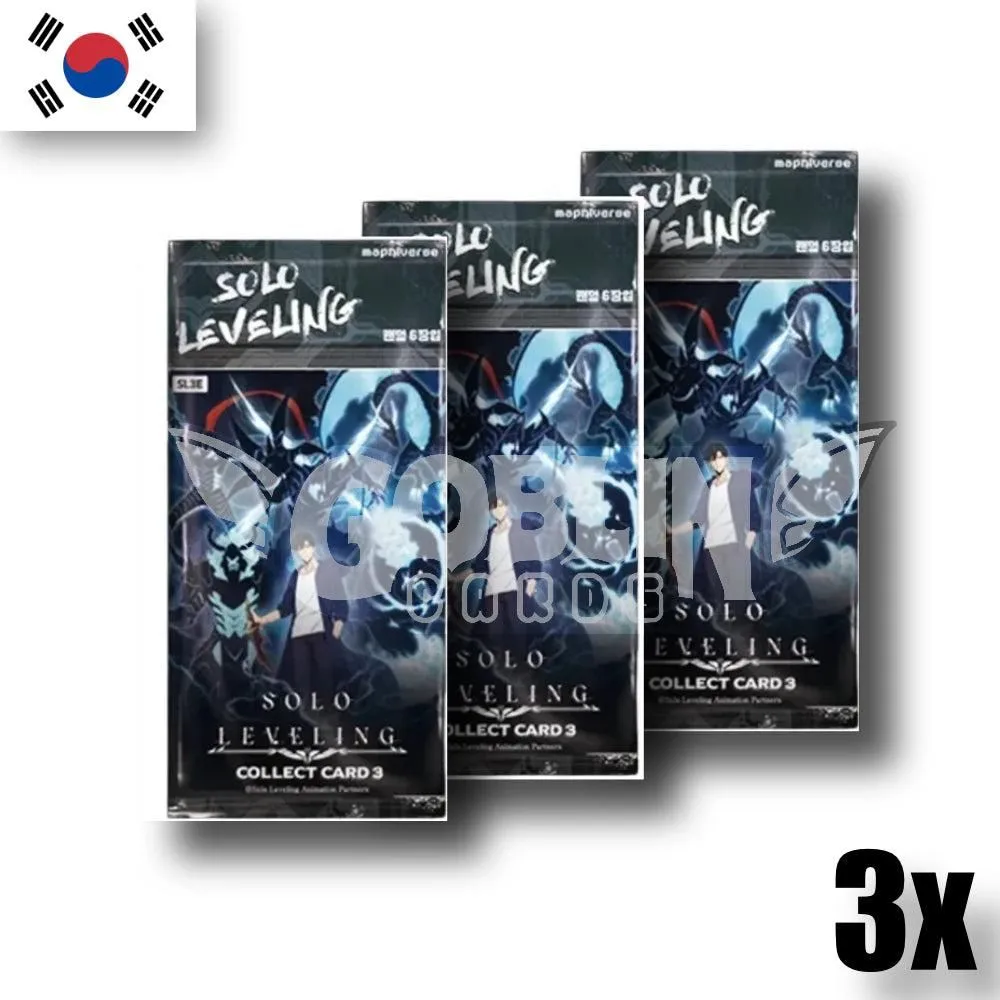 Solo Leveling TCG Vol.3 Collect Card 3er Boosterbundle | KR