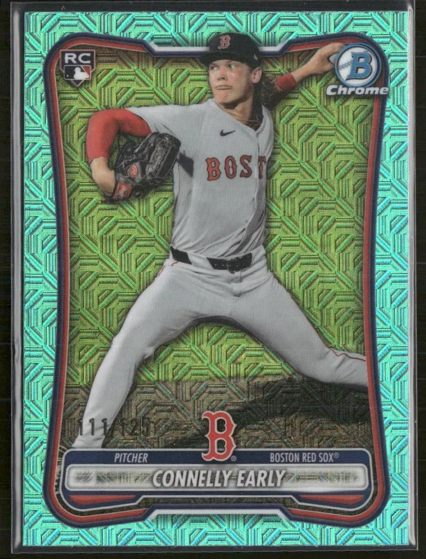 2026 Bowman Chrome Mojo Aqua Refractors Connelly Early Rookie #/125 #45