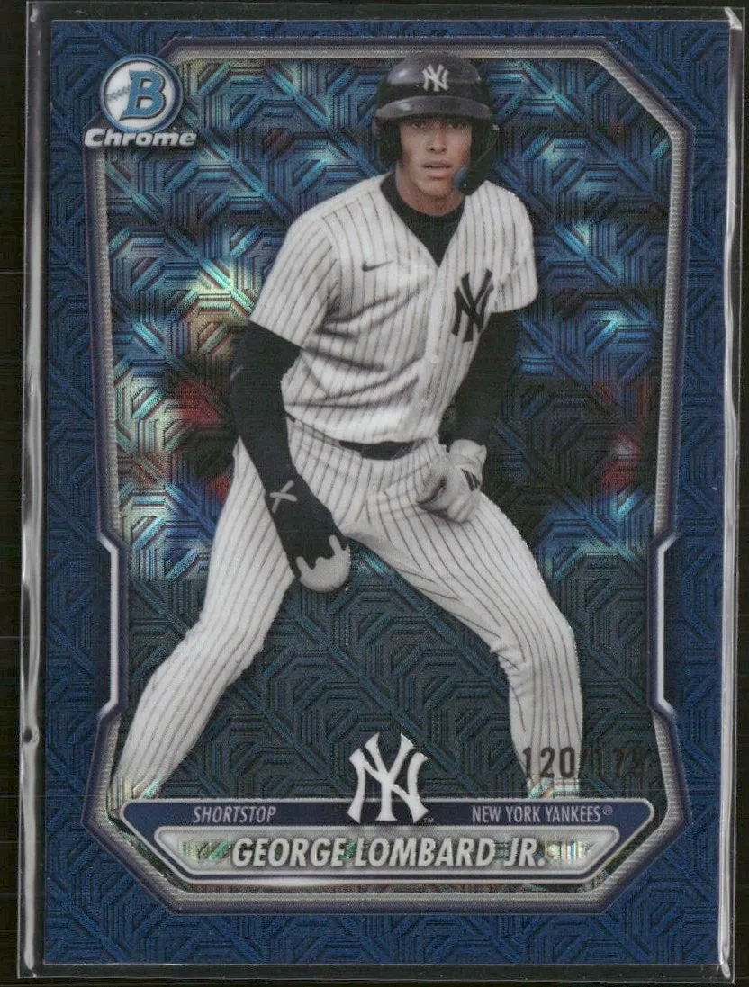 2026 Bowman Prospects Mojo Navy Refractor George Lombard Jr. #/175 #BCP-64