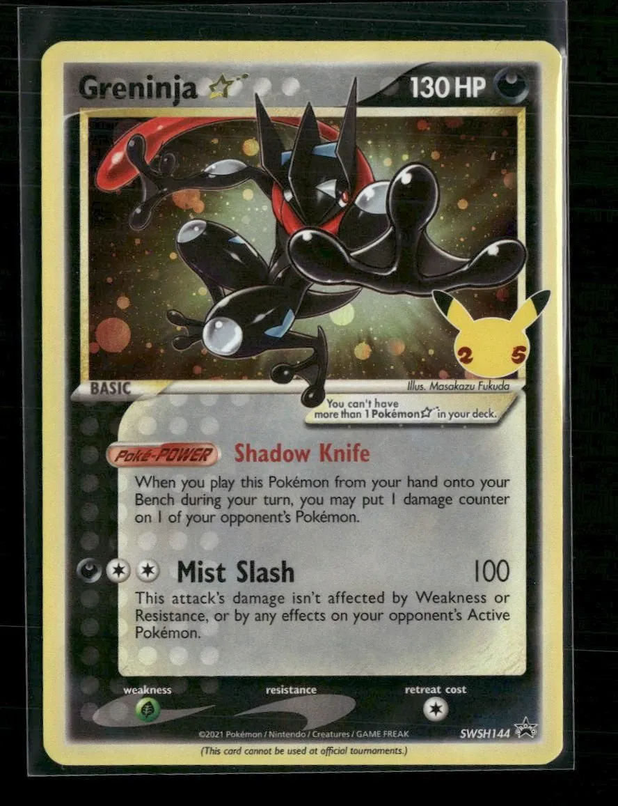 SWSH: Sword & Shield Promo Cards Greninja Star #SWSH144