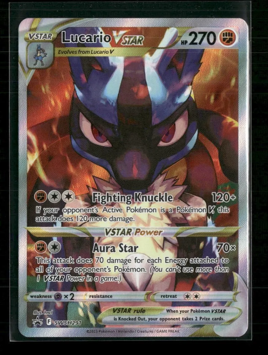 SWSH: Sword & Shield Promo Cards Lucario VSTAR #SWSH291