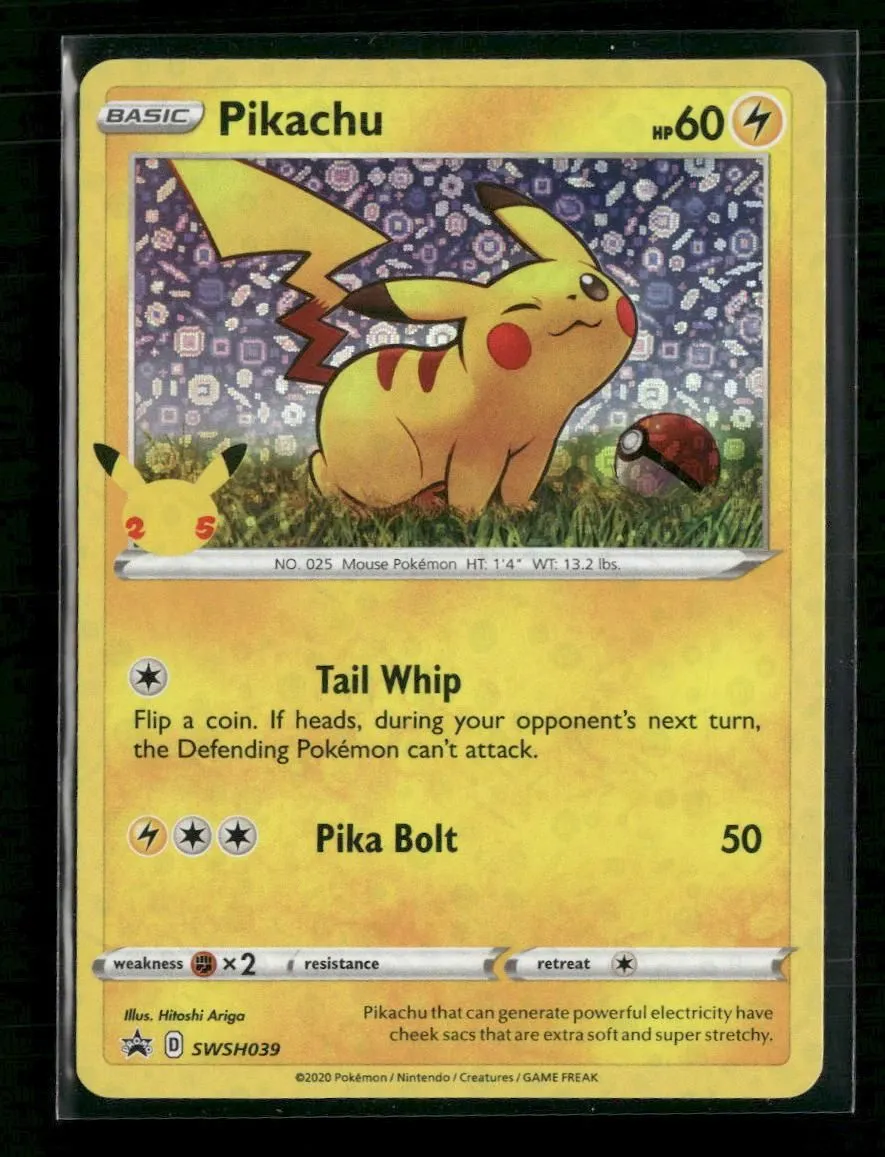 Miscellaneous Cards & Products Pikachu (General Mills Promo) #SWSH039
