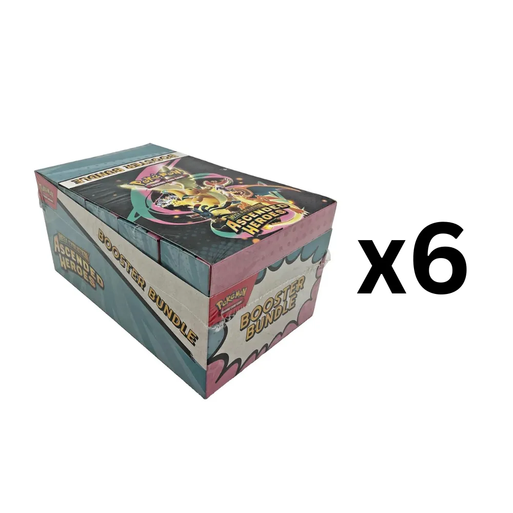(MN) Pokemon Ascended Heroes Booster Bundle Display Case EN