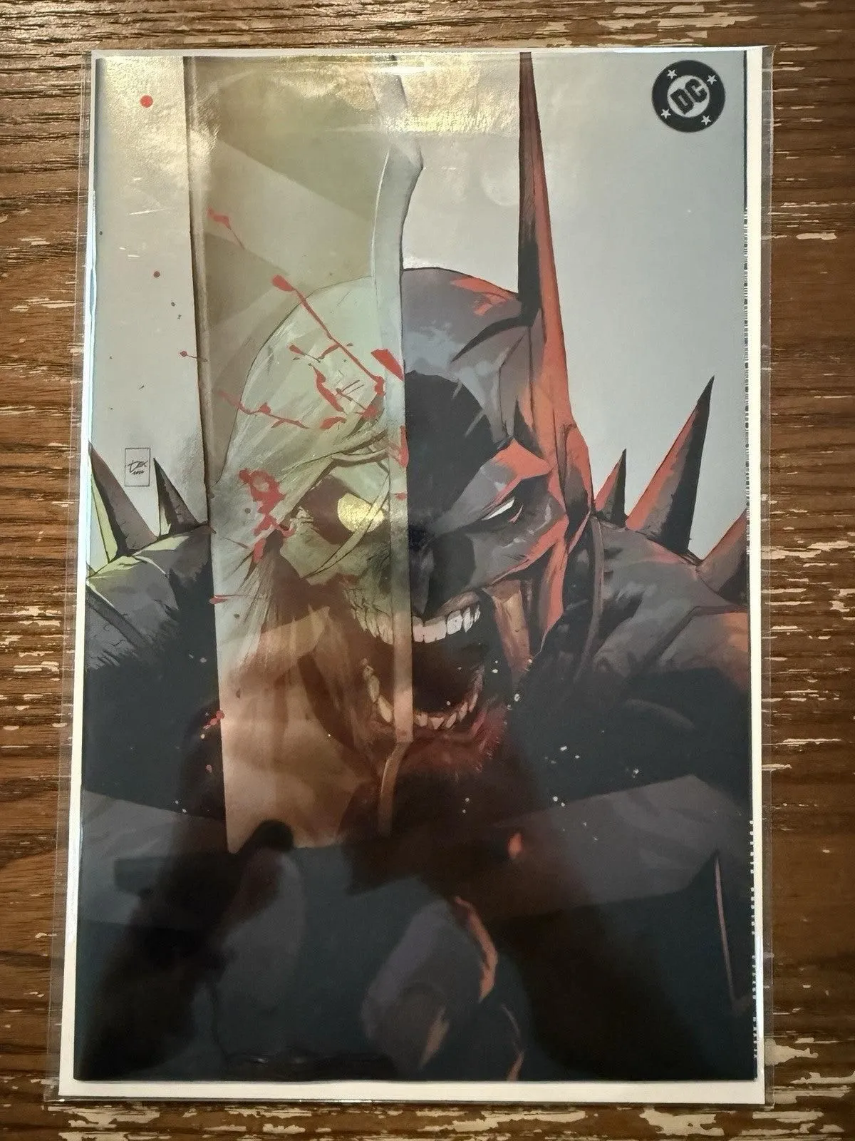 Absolute Batman #21 | Dexter Soy Virgin Variant | AQ Secret Drop | Silver Foil