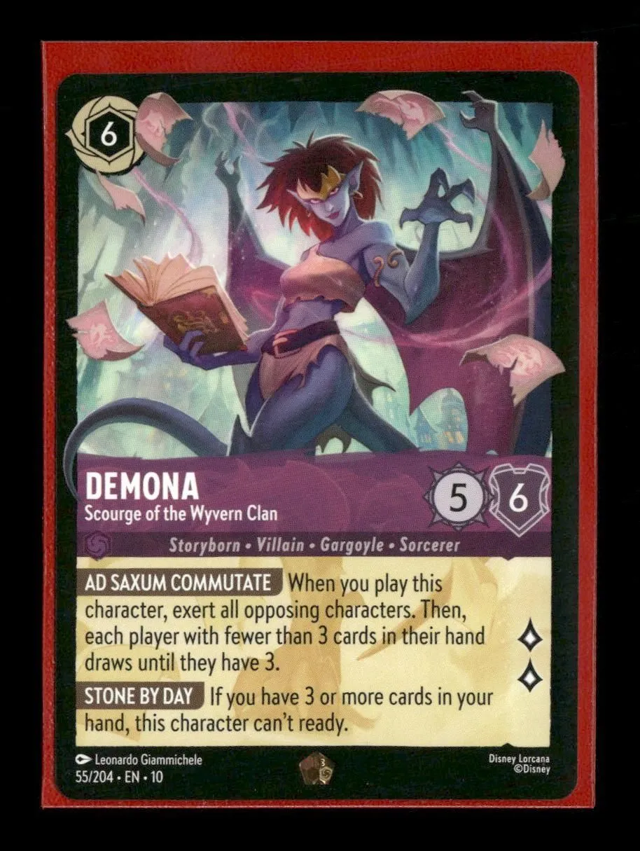 Whispers in the Well Demona - Scrouge of the Wyvern Clan #55/204