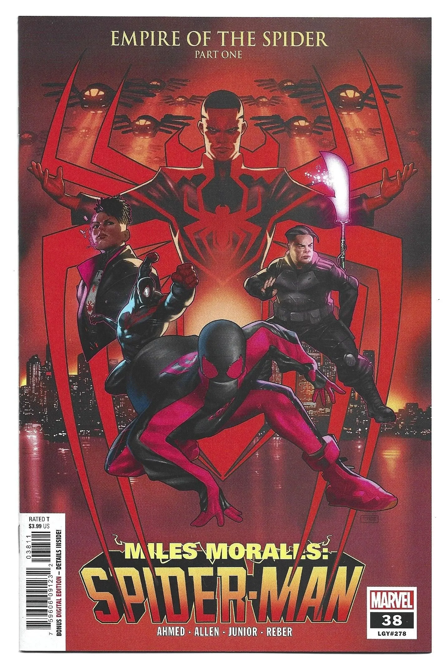 Miles Morales Spider-Man #38 1st Billie Morales