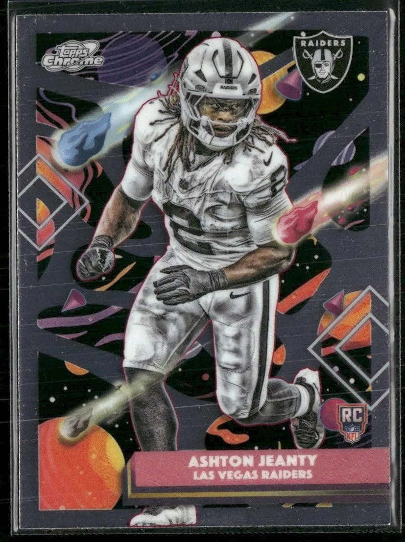 2025 Topps Chrome Cosmic Ashton Jeanty Rookie #152