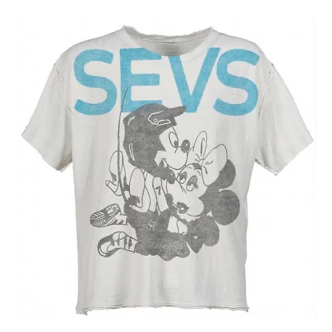 Triple Sevens X Rated Tee Faded White
