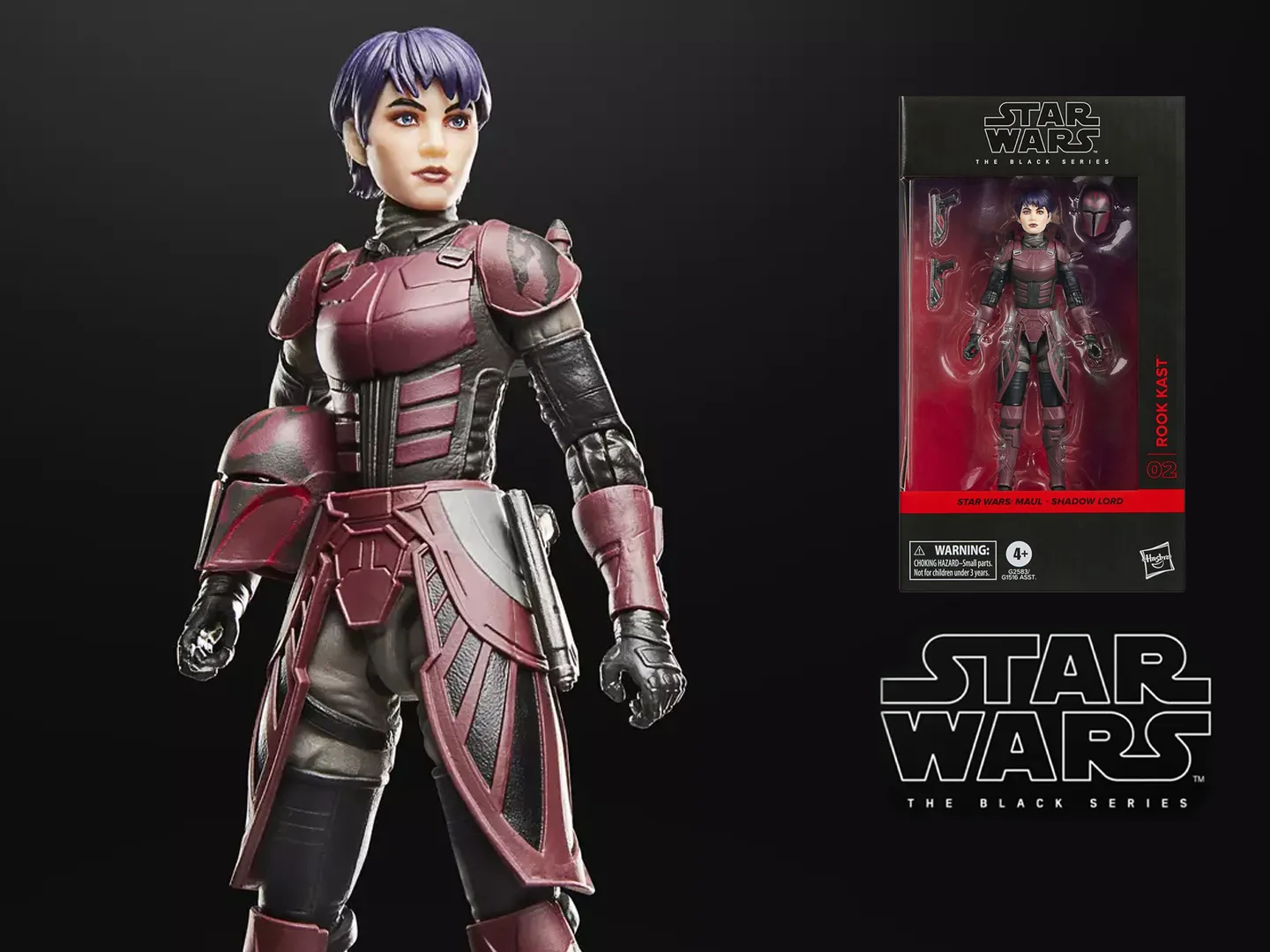 Star Wars: The Black Series Rook Kast (Maul- Shadow Lord) Action Figure