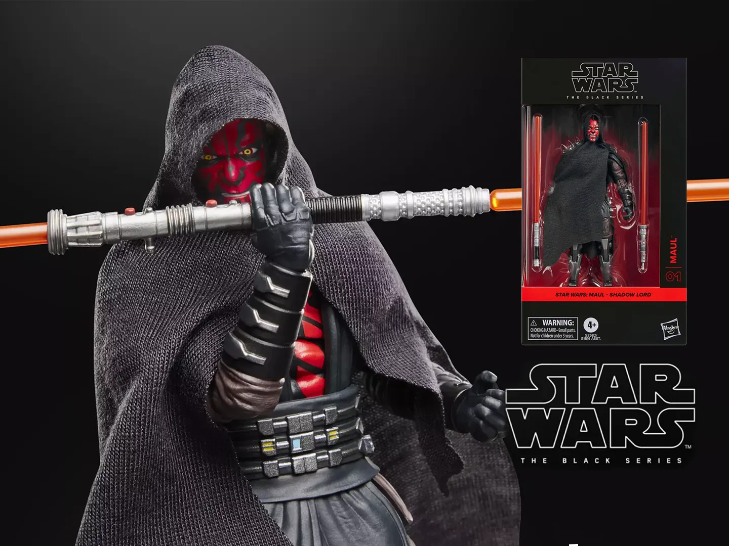 Star Wars: The Black Series Maul (Maul- Shadow Lord) Action Figure