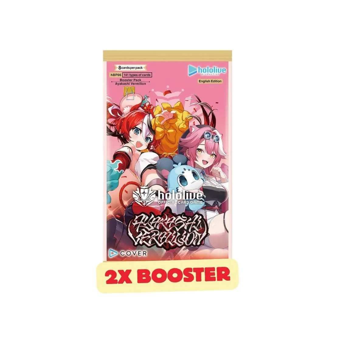 hololive Official Card Game: Ayakashi Vermilion Booster Pack / Booster Box (English)