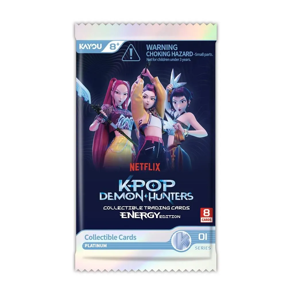 K-Pop Demon Hunters Collectible Trading Cards: World Tour – Energy Edition Booster