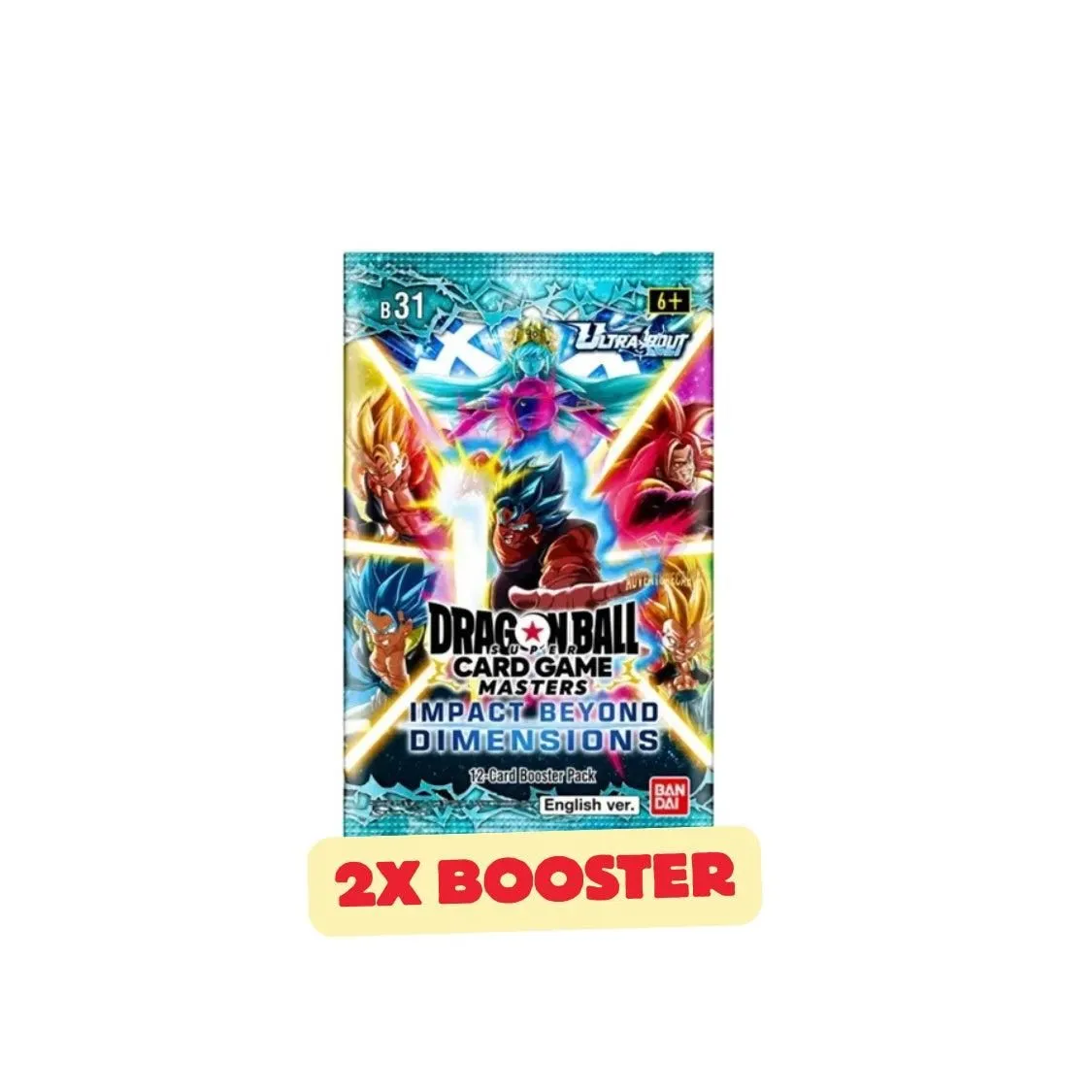 Dragon Ball SCG: Impact Beyond Dimensions B31 Booster / Booster Box (English)