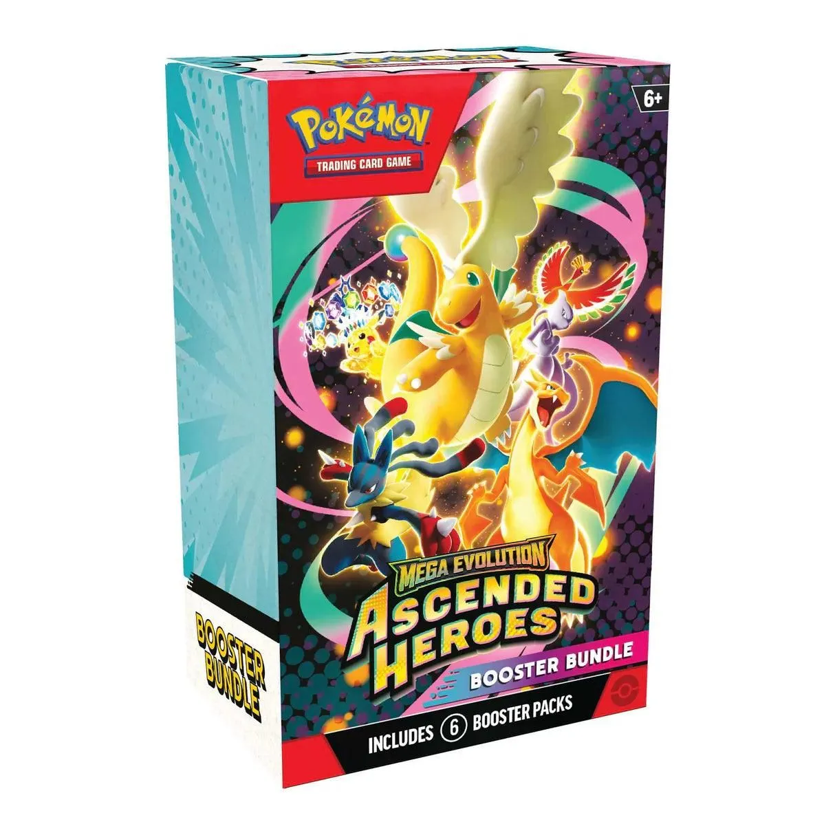Pokémon TCG Mega Evolution—Ascended Heroes Booster Bundle (6 Packs)