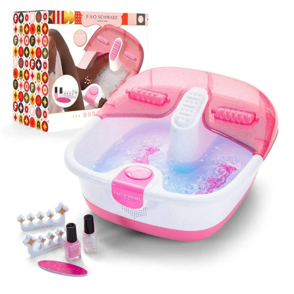 Brand New - FAO Schwarz Bubble Spa Foot Bath