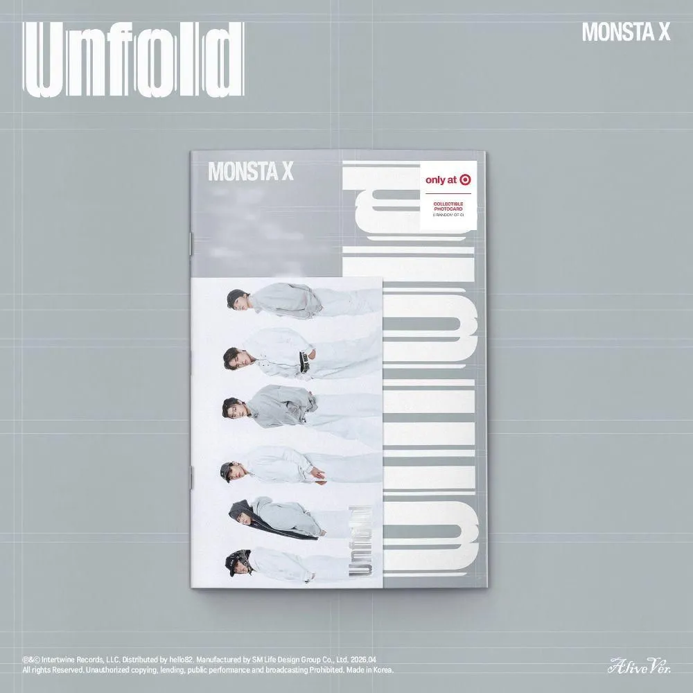 Open-box - MONSTA X - Unfold (Alive Ver.) (CD)