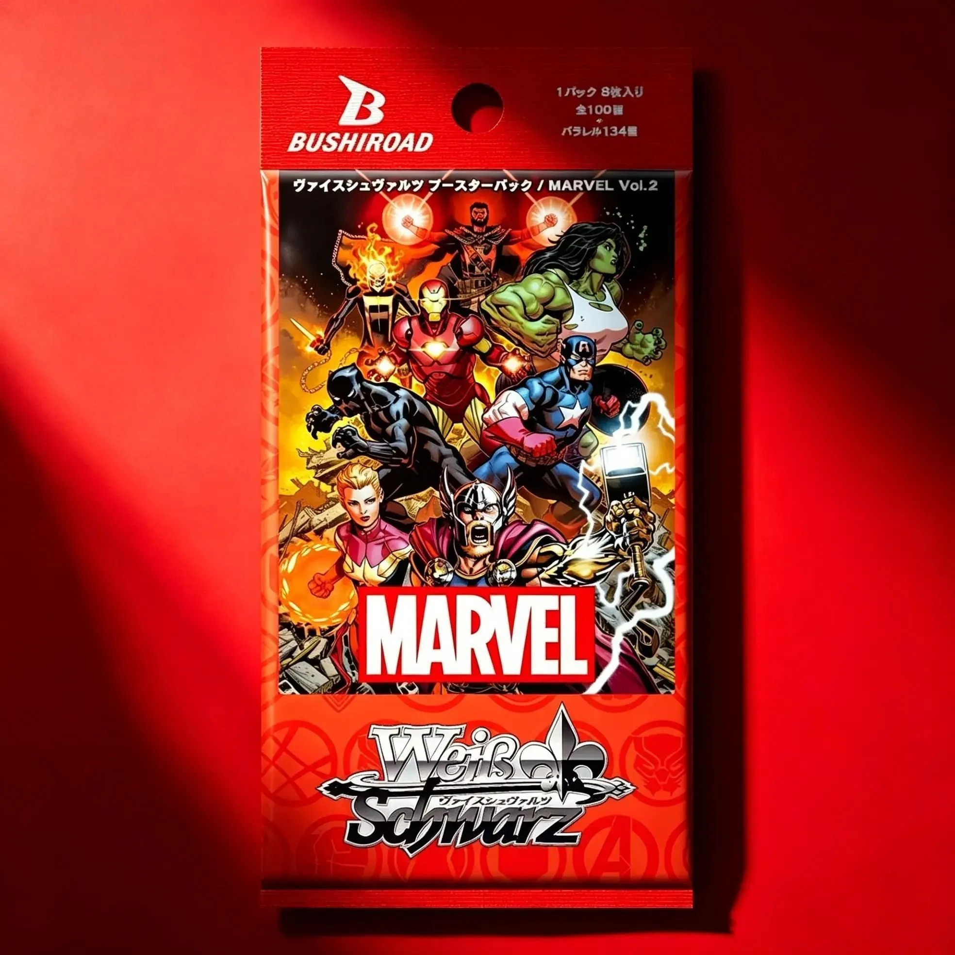 Marvel VOL.2 Weiss Schwarz Booster Pack Japanese