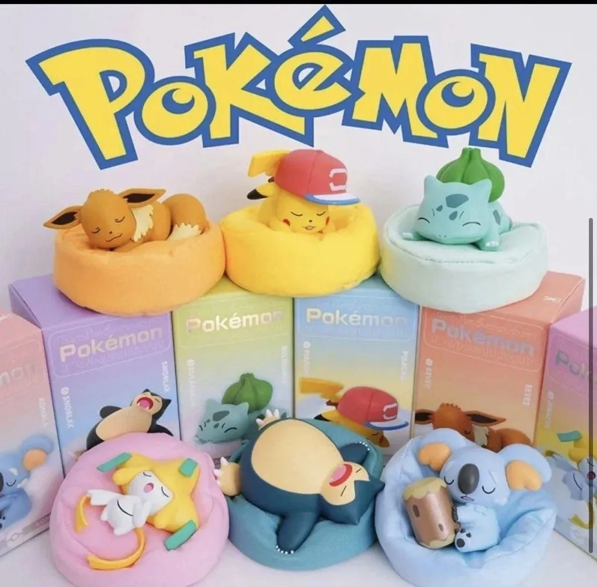 Pokemon Sleeping Mini Figure Set – Volume 2