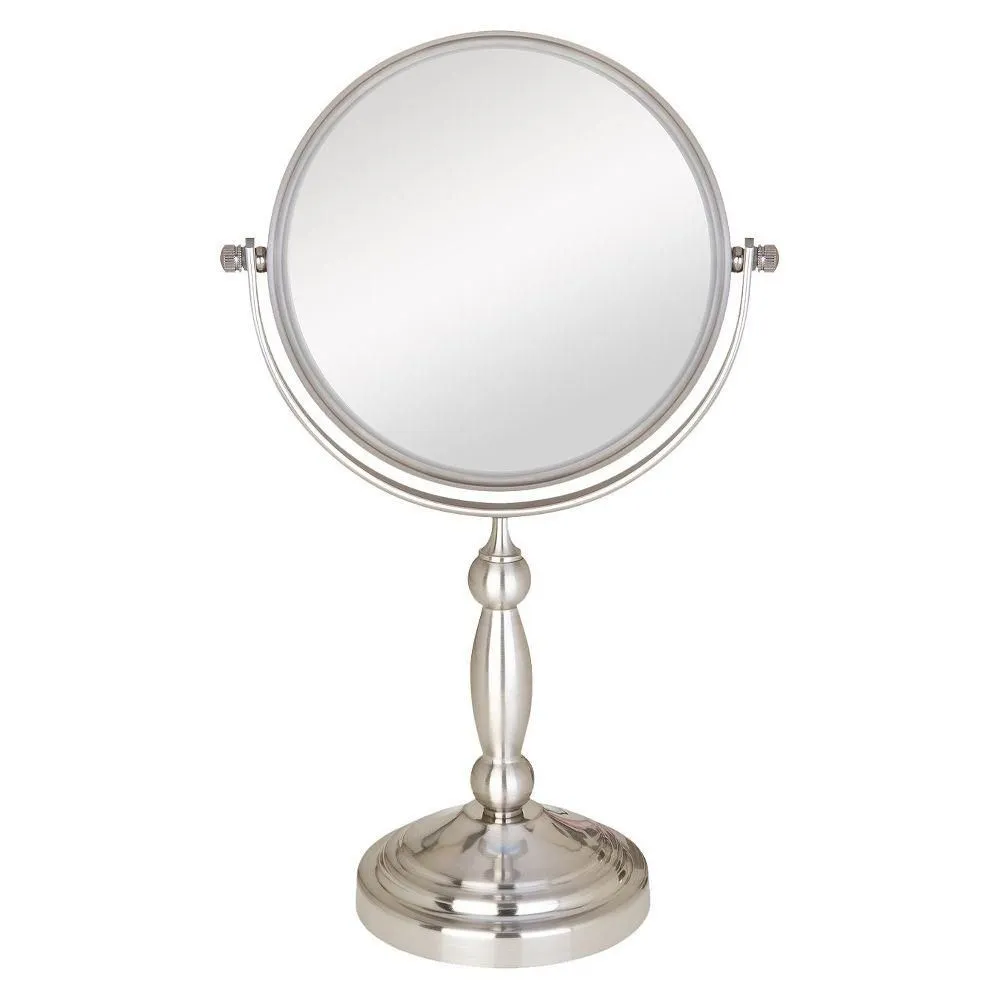 Brand New - Zadro Two-Sided Swivel Vanity Mirror - 1X & 10X Magnification