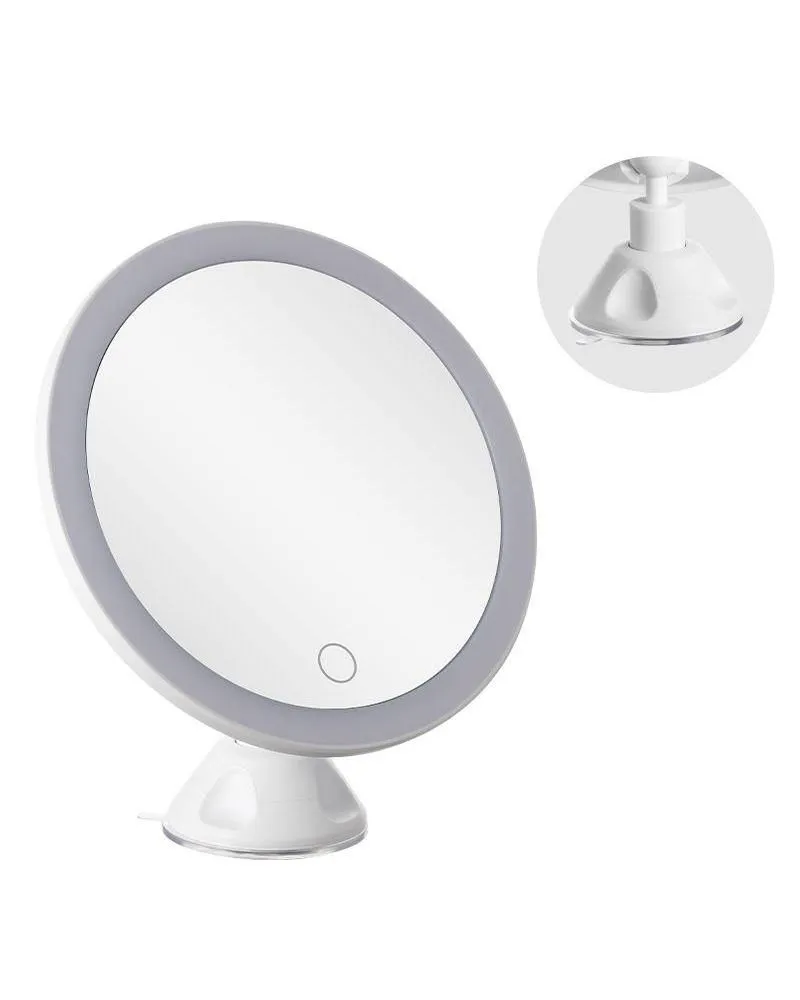 Brand New - Size: 11-12 - Swtroom 10x Magnifying Mirror Lighted 360 Rotation with Suction Cup