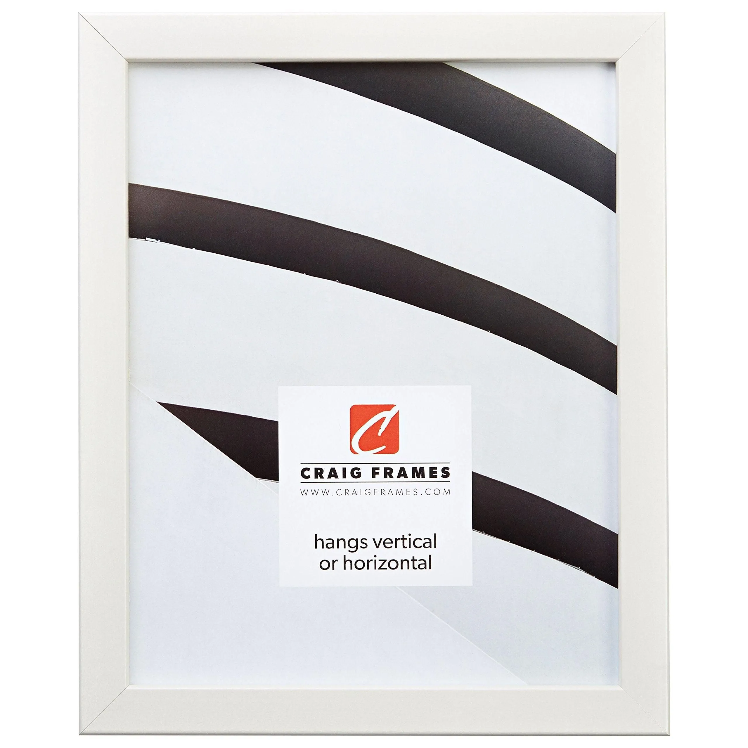 New without box - Craig Frames 14 x 18 Inch Picture Frame Blanco White Colori 75