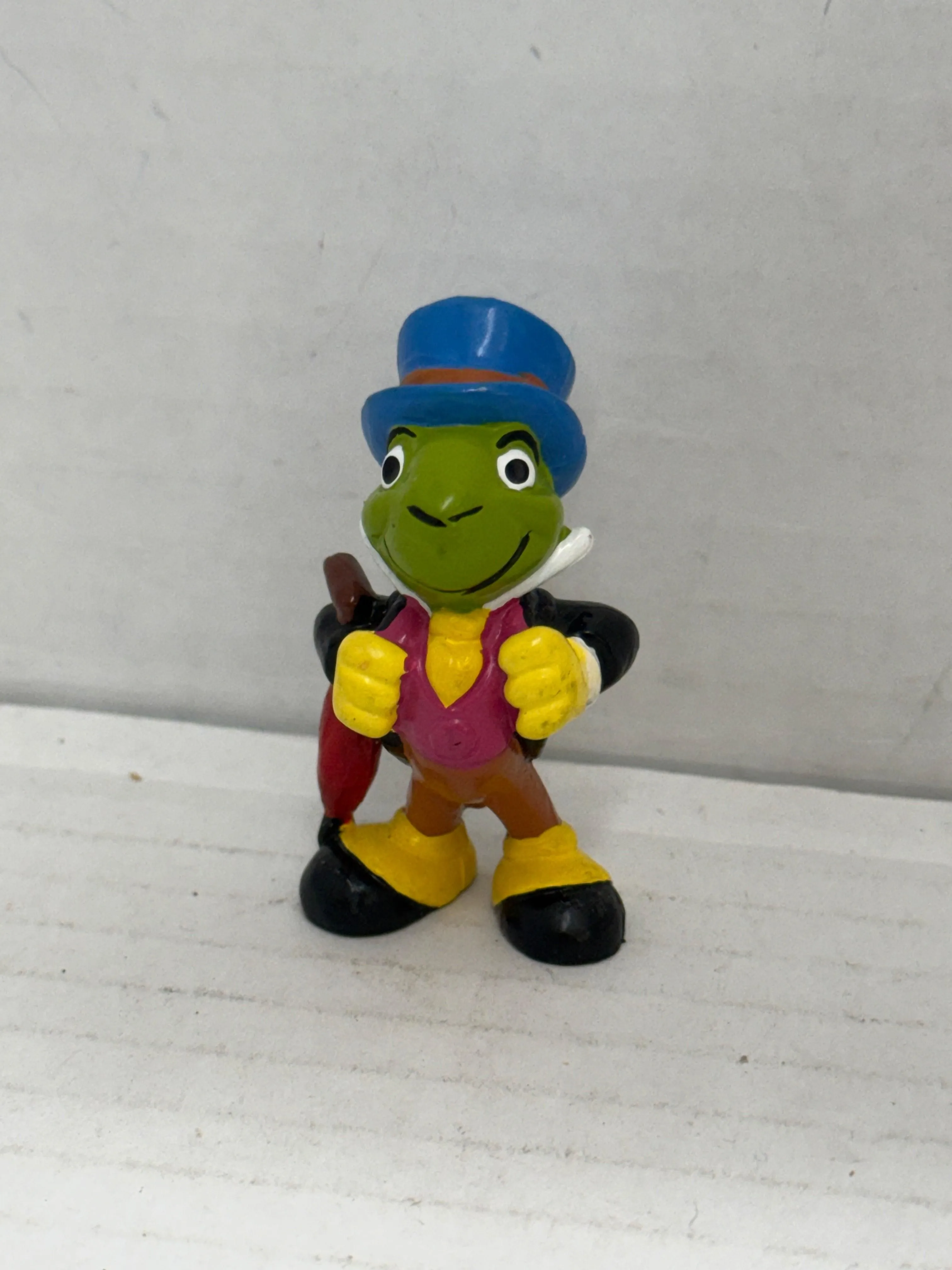 Jiminy Cricket Pinocchio figurine Bullyland disney figure toy cake topper toys