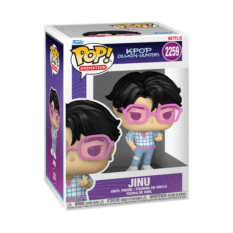 Funko Pop! K-POP Demon Hunters- Jinu (Common) #2259 Collectible Pop Vinyl Figure