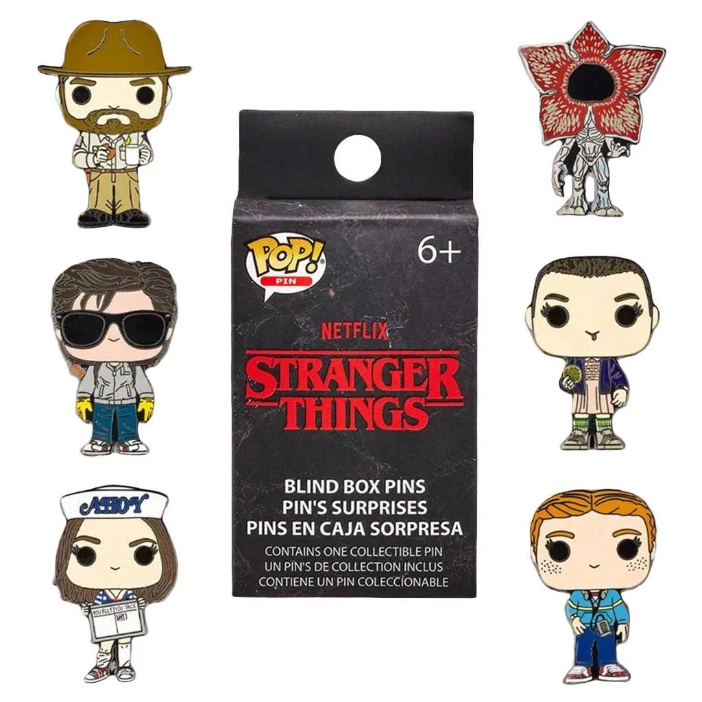 Stranger Things Characters Blind Box Mystery Pin - Loungefly