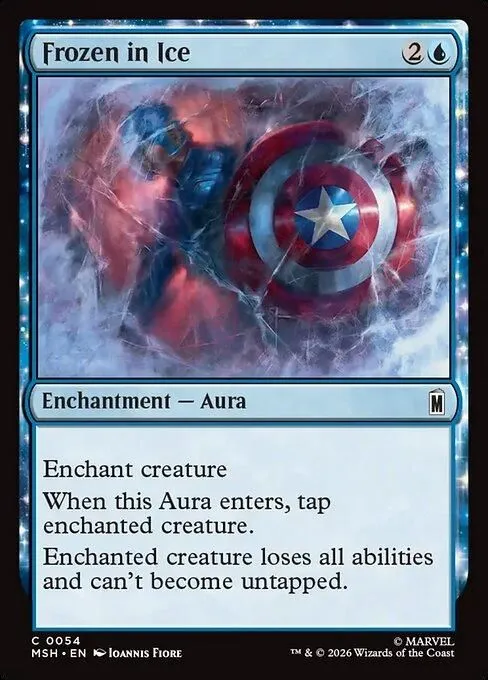 MSH, Frozen in Ice, Standard, 54, C, Near Mint, Normal, EN