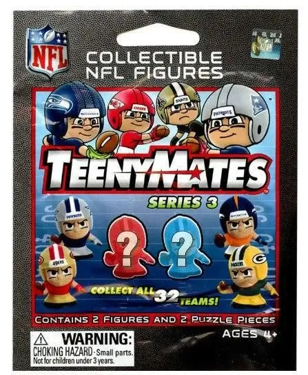 NFL TeenyMates - Football Series 3 Wide Receivers Mystery Pack