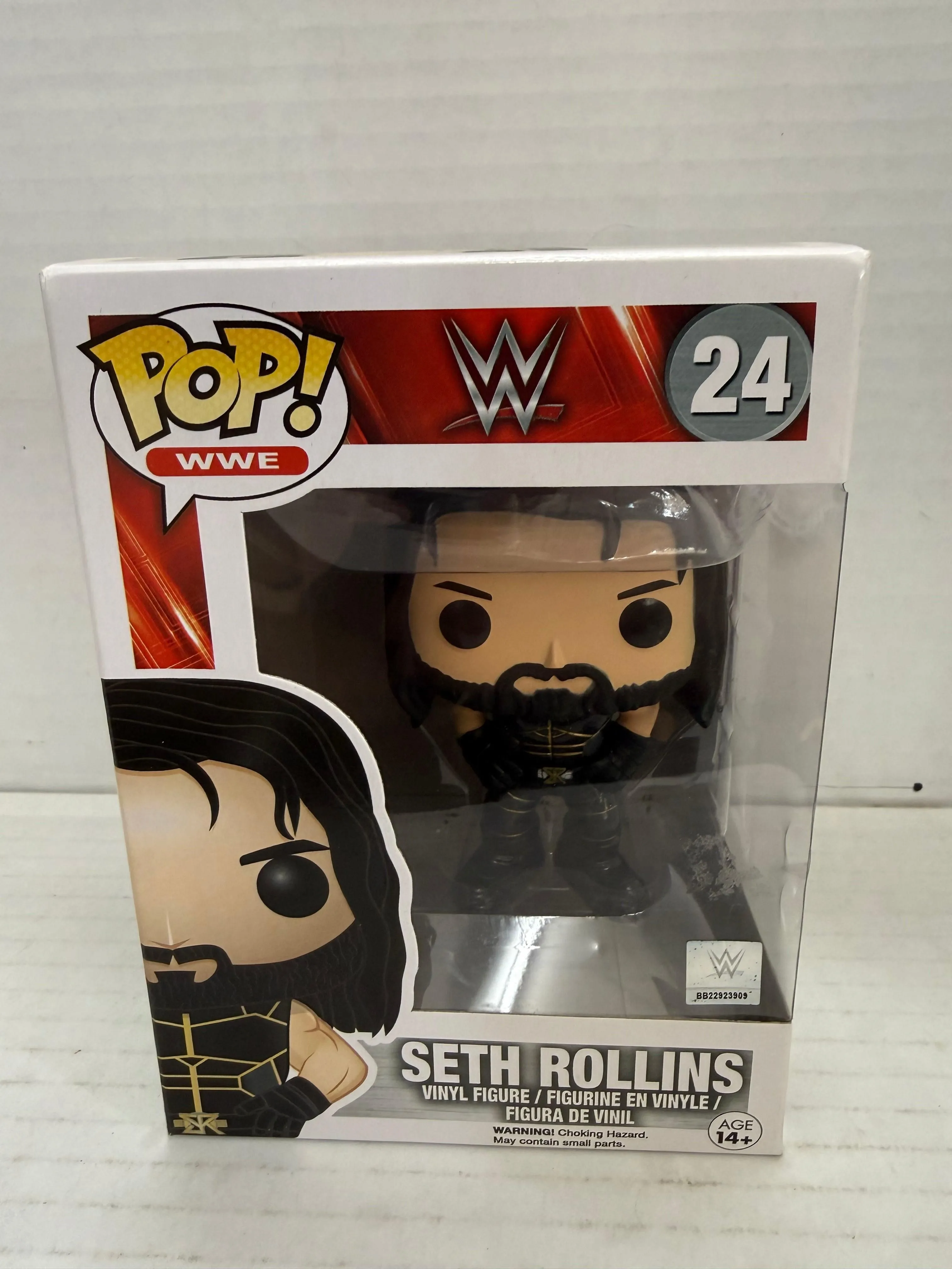 Funko Pop! Vinyl: WWE - Seth Rollins #24 w/ Protector Case *VAULTED*
