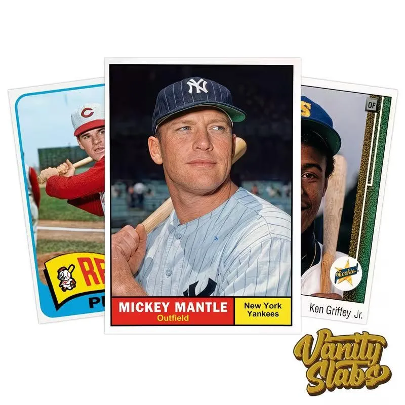 VINTAGE Baseball Historical Legends Mystery Pack | 3 Sleeved Cards | Guaranteed Collector Hits | Stars, Rookies & Inserts Inside
