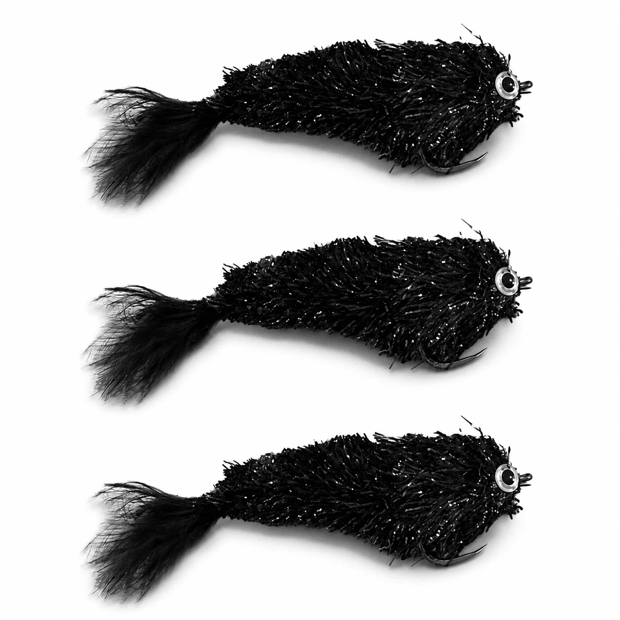 Game Changer Articulated Streamer Black | 3 Pack