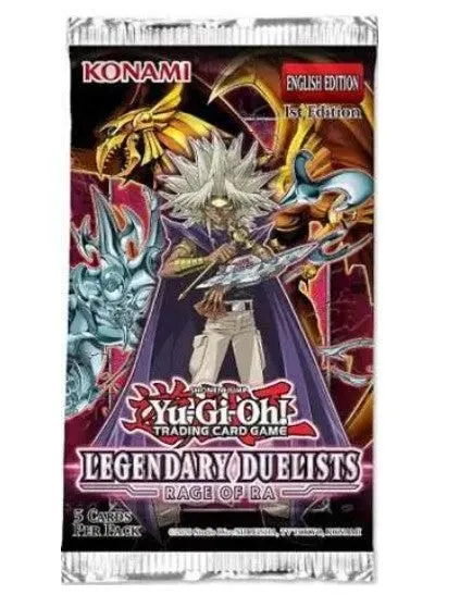 Yu-Gi-Oh! - Legendary Duelists Rage of Ra - 1st Ed Booster Pack