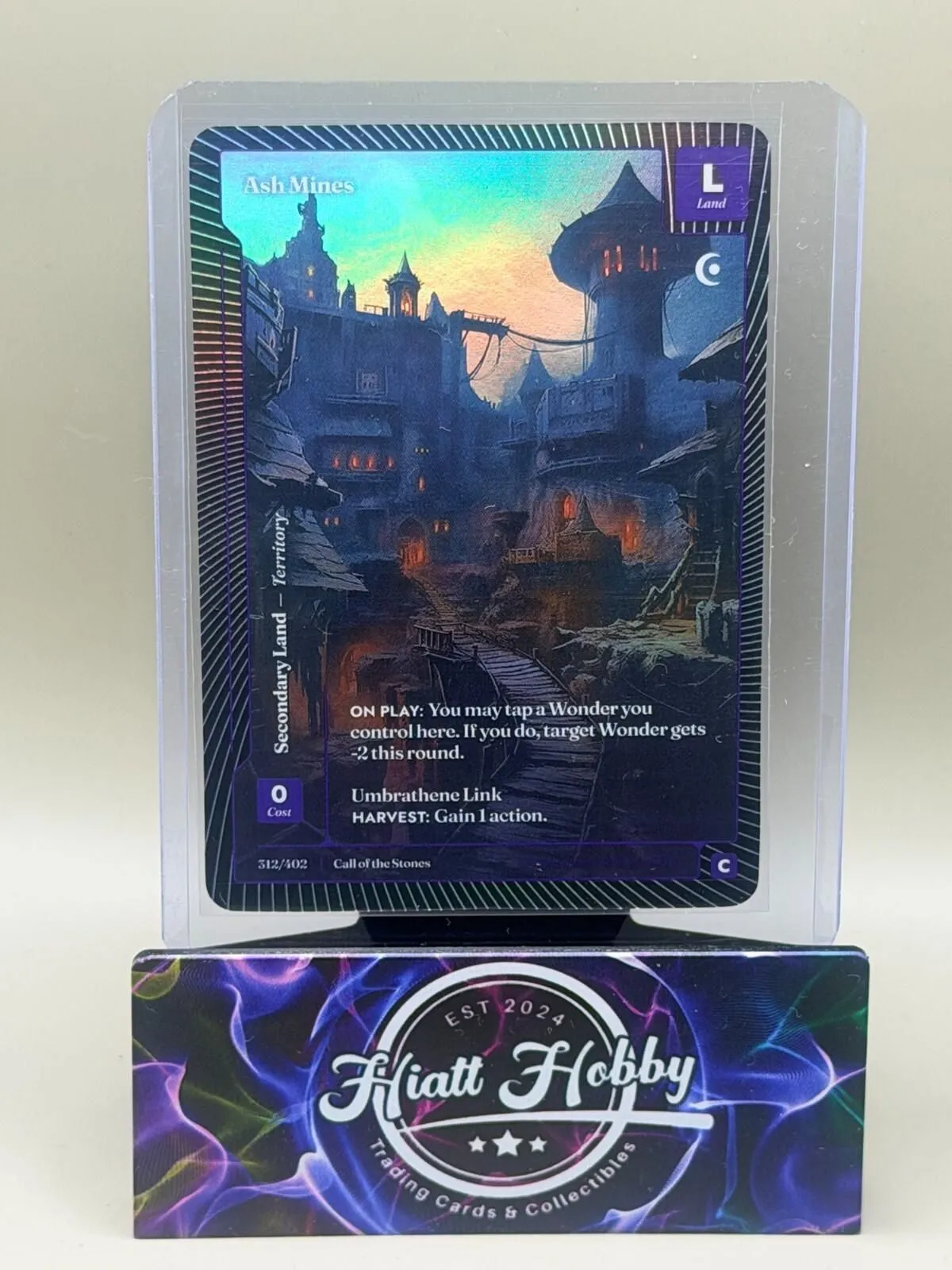 2025 Wonders of the First - #312/402 Ash Mines (C) - Classic Foil