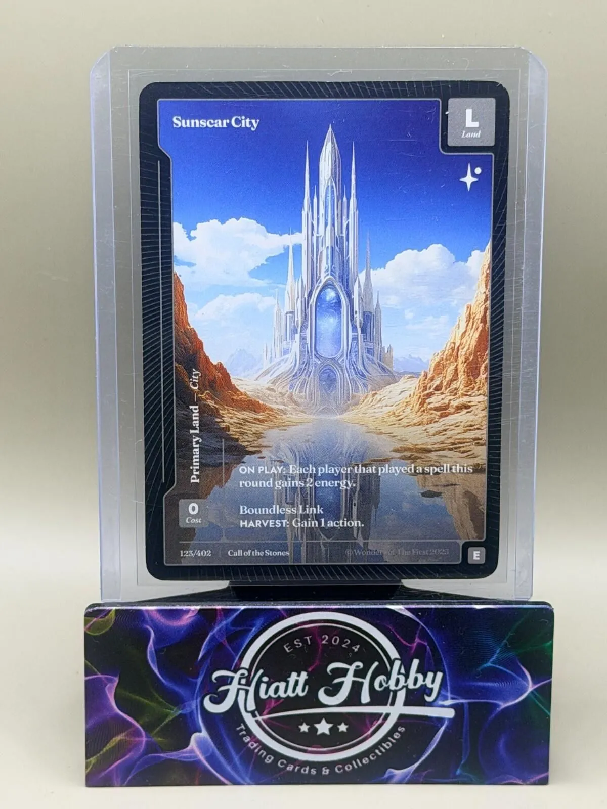 2025 Wonders of the First - #123/402 Sunscar City (E)