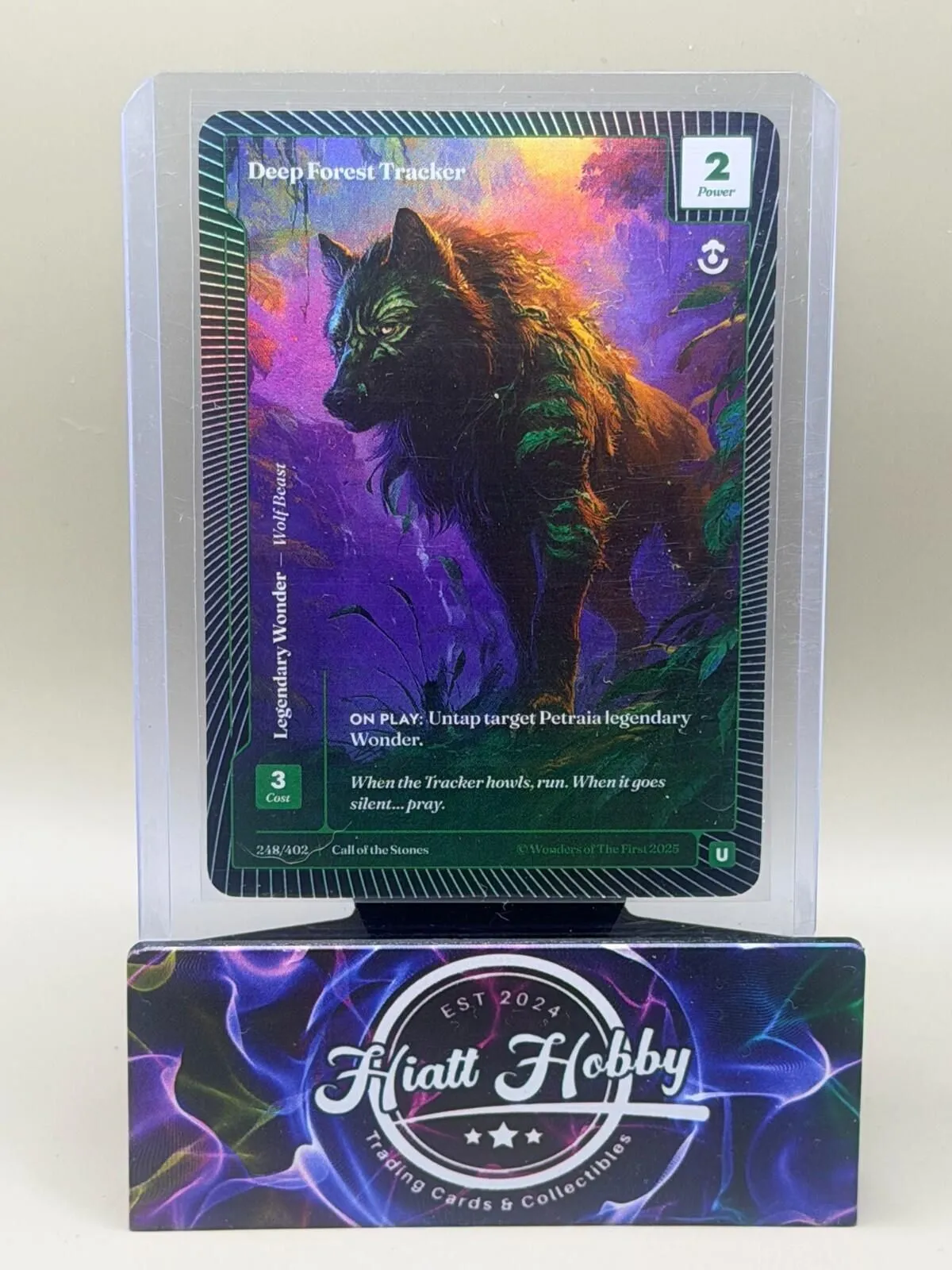 2025 Wonders of the First - #248/402 Deep Forest Tracker (U) - Classic Foil