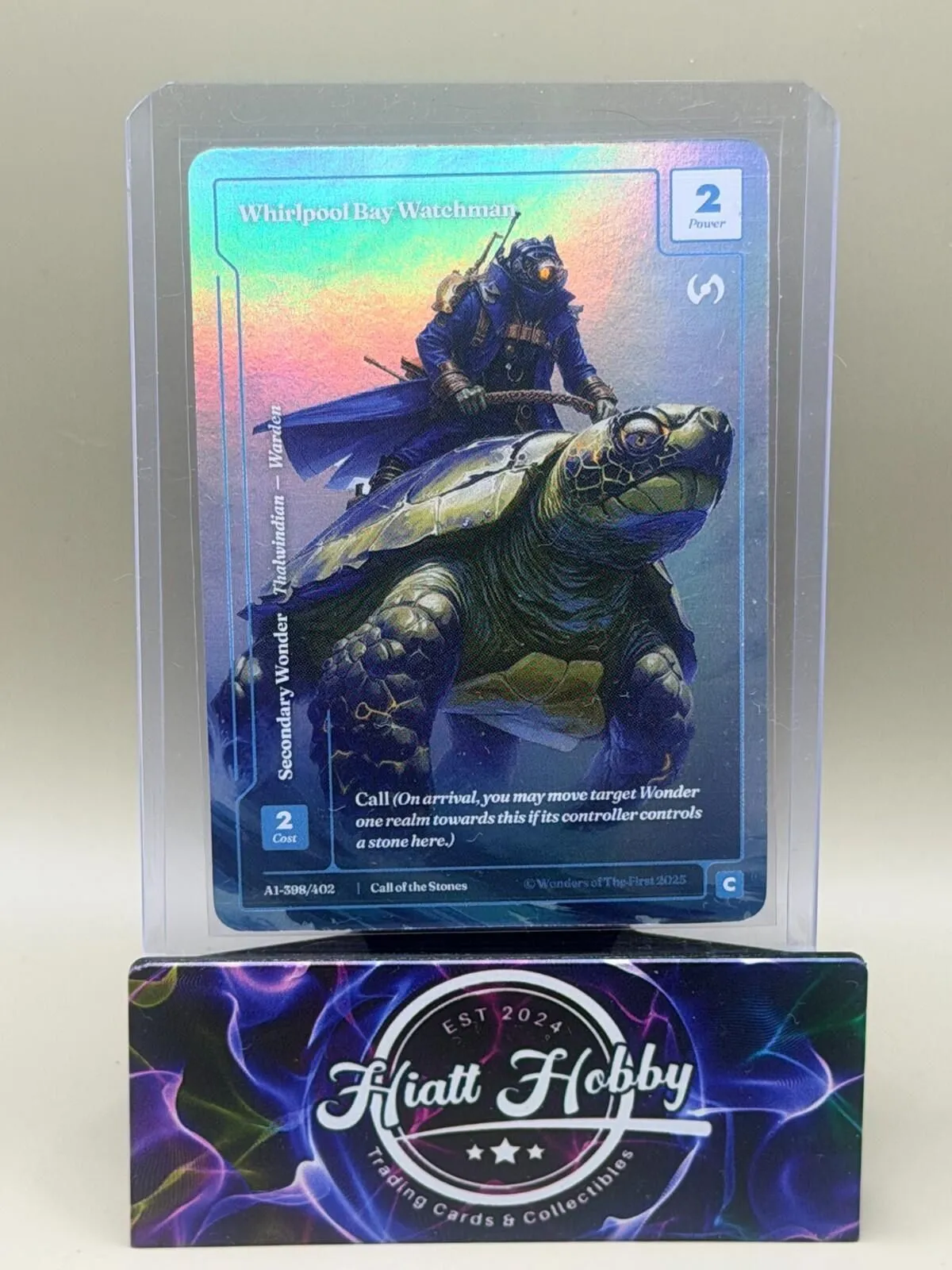 2025 Wonders of the First - Whirlpool Bay Watchman (C) - Alt Art - Formless Foil